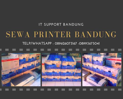 Jual Sewa Printer Inkjet Warna A4 Bandung